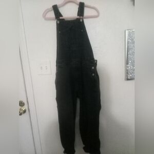 Black overalls Old Navy size 10
